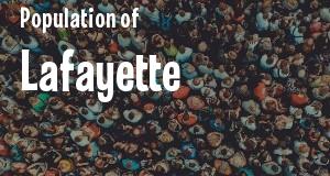 Population of Lafayette, CA