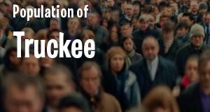 Population of Truckee, CA