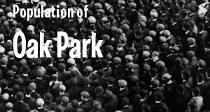 Population of Oak Park, CA