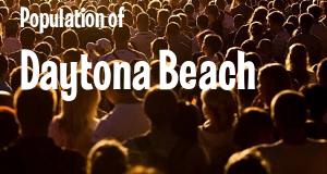 Population of Daytona Beach, FL