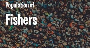 Population of Fishers, IN