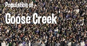 Population of Goose Creek, SC