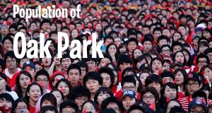 Population of Oak Park, IL