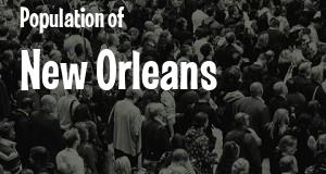 Population of New Orleans, LA