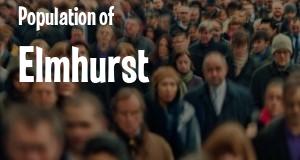 Population of Elmhurst, IL