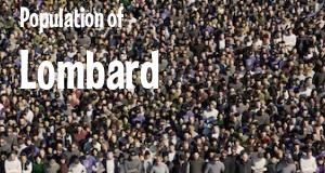 Population of Lombard, IL