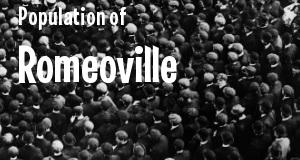 Population of Romeoville, IL