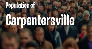 Population of Carpentersville, IL