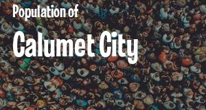 Population of Calumet City, IL