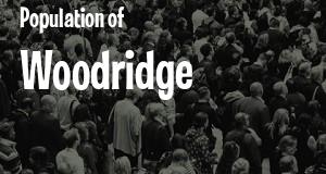 Population of Woodridge, IL