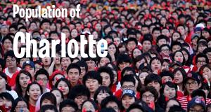 Population of Charlotte, NC