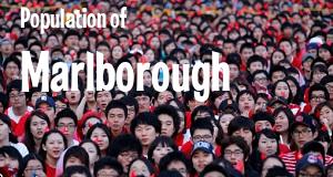 Population of Marlborough, MA