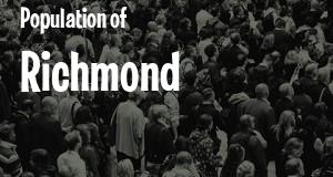 Population of Richmond, IN
