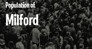 Population of Milford, MA