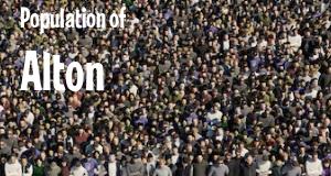 Population of Alton, IL