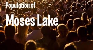 Population of Moses Lake, WA