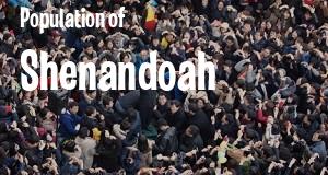 Population of Shenandoah, LA
