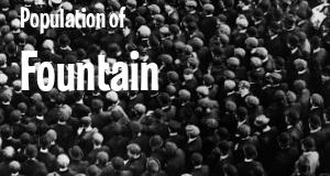 Population of Fountain, CO