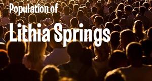 Population of Lithia Springs, GA