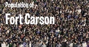 Population of Fort Carson, CO