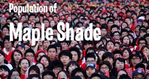 Population of Maple Shade, NJ