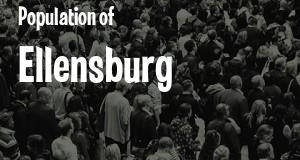 Population of Ellensburg, WA