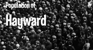 Population of Hayward, CA