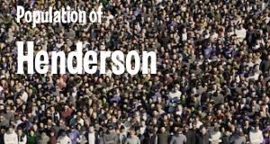 Population of Henderson, NC