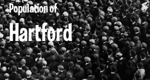 Population of Hartford, WI