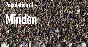 Population of Minden, LA