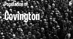 Population of Covington, LA