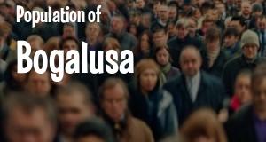 Population of Bogalusa, LA
