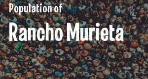 Population of Rancho Murieta, CA