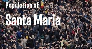 Population of Santa Maria, CA