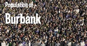 Population of Burbank, CA
