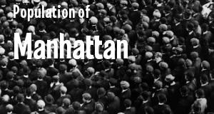 Population of Manhattan, IL