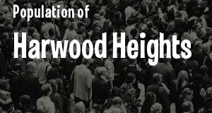 Population of Harwood Heights, IL
