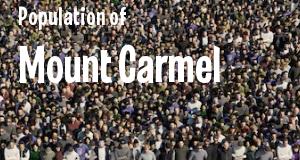 Population of Mount Carmel, IL