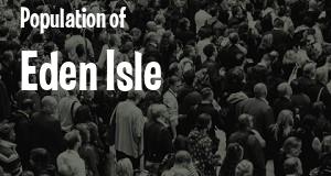 Population of Eden Isle, LA