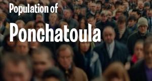 Population of Ponchatoula, LA