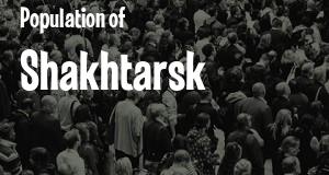 Population of Shakhtarsk