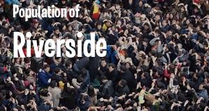 Population of Riverside, CA