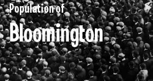 Population of Bloomington, IL