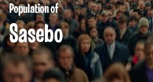 Population of Sasebo