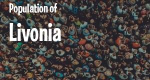 Population of Livonia, MI