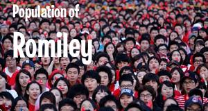 Population of Romiley