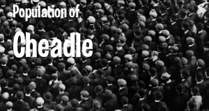 Population of Cheadle