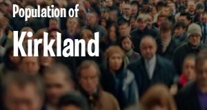 Population of Kirkland, WA