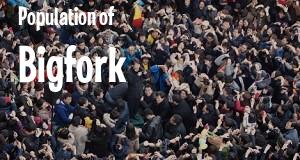 Population of Bigfork, MT
