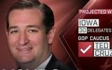 Ted Cruz wins Iowa GOP caucus